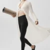 Sheer Cashmere Long Cardigan - Ivory