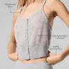 Sheer Cashmere Tank - Athletic Heather Grey
