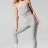 Sheer Cashmere Tank - Athletic Heather Grey