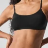 Sheer Glow Bra - Black