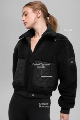 Sherpa Edge Bomber – Black