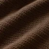 Shift Knit Button up Long Sleeve - Espresso