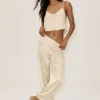 Silk Blend Radiance Tank - Sandy Beige