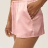 Silk Blend Radiance Short - Sundrenched Pink