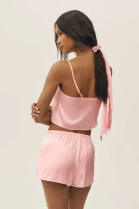 Silk Blend Radiance Tank – Sundrenched Pink