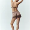 Silk Luminous Short - Alpine Cocoa