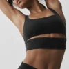 Slit Bra - Black