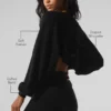 Snuggle up Sweater Shawl - Black