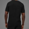 Sports Club Sweater Knit Polo - Black