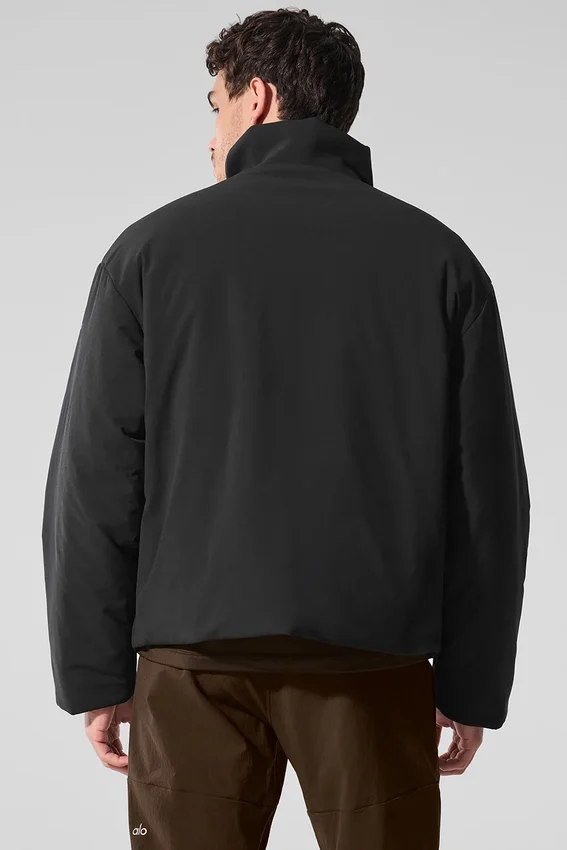 Stretch Woven Notable Jacket - Black