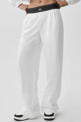 Suit up Trouser (Long) - White/Black