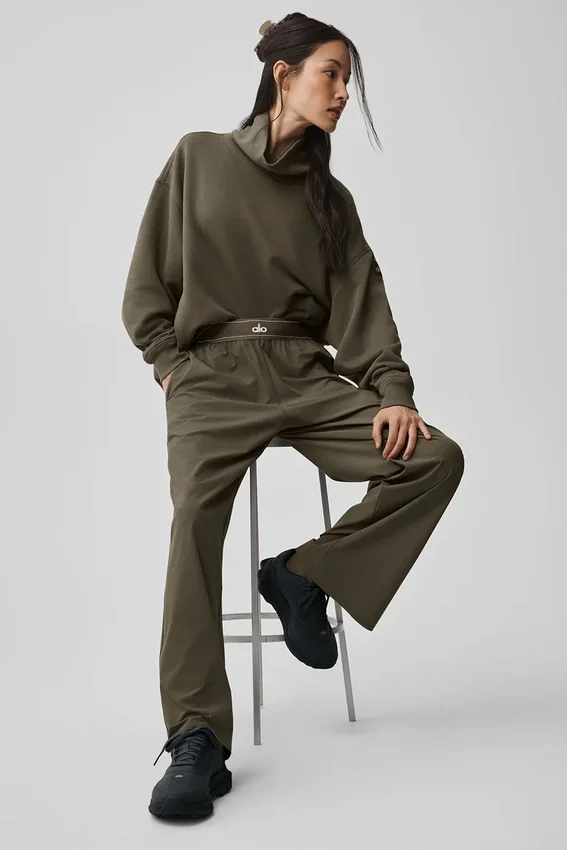Suit up Trouser (Regular) - Olive Tree