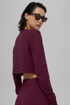 Supernatural Sweater Cardigan – Burgundy