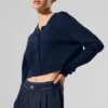 Supernatural Sweater Cardigan - Navy