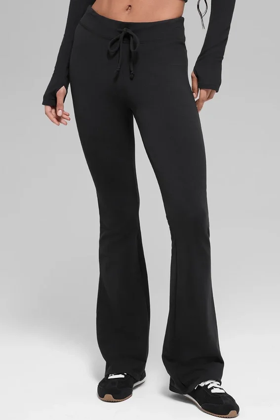 Sway Bootcut Sweatpant - Black