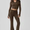 Sway Full Zip Hoodie - Espresso