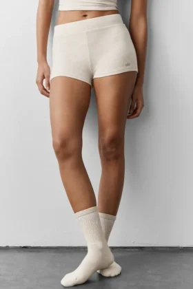 Sway My Way Micro Short – Oatmeal Heather
