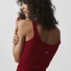 Sweater Sunlit Tank - Summer Romance Red