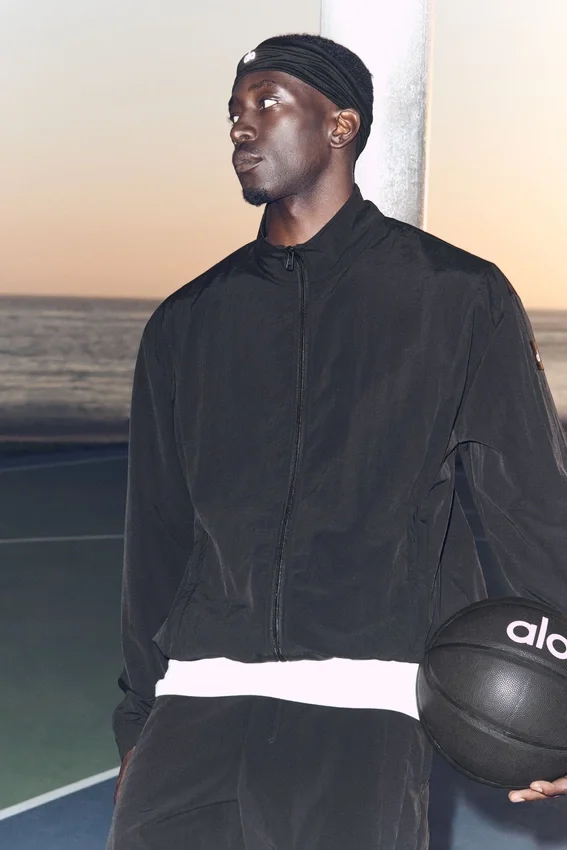 Takeaway Track Full Zip Jacket - Black