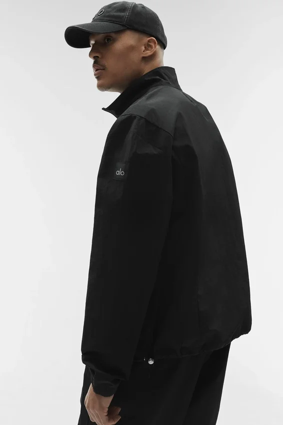 Takeaway Track Full Zip Jacket - Black