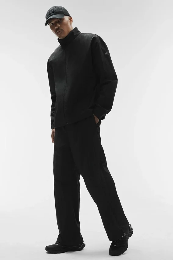 Takeaway Track Full Zip Jacket - Black