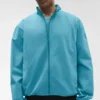 Takeaway Track Full Zip Jacket - Blue Breeze