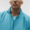 Takeaway Track Full Zip Jacket - Blue Breeze