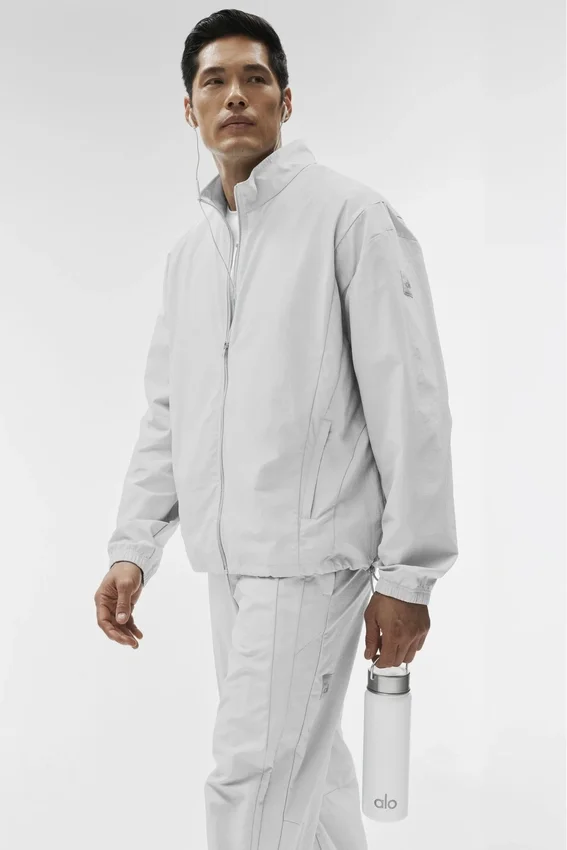 Takeaway Track Full Zip Jacket - Titanium