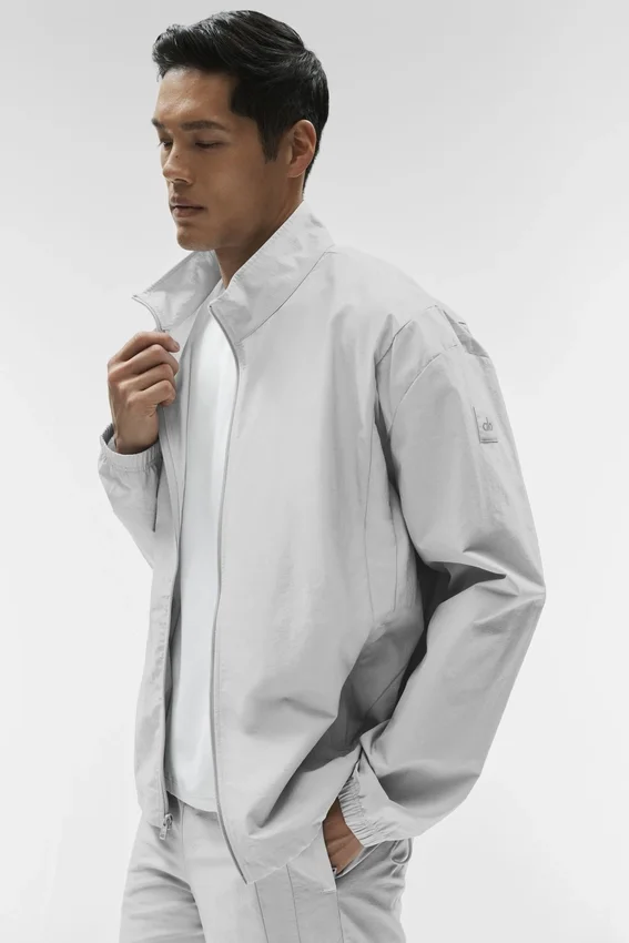 Takeaway Track Full Zip Jacket - Titanium