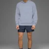 Textured Knit Hoodie - Winter Frost