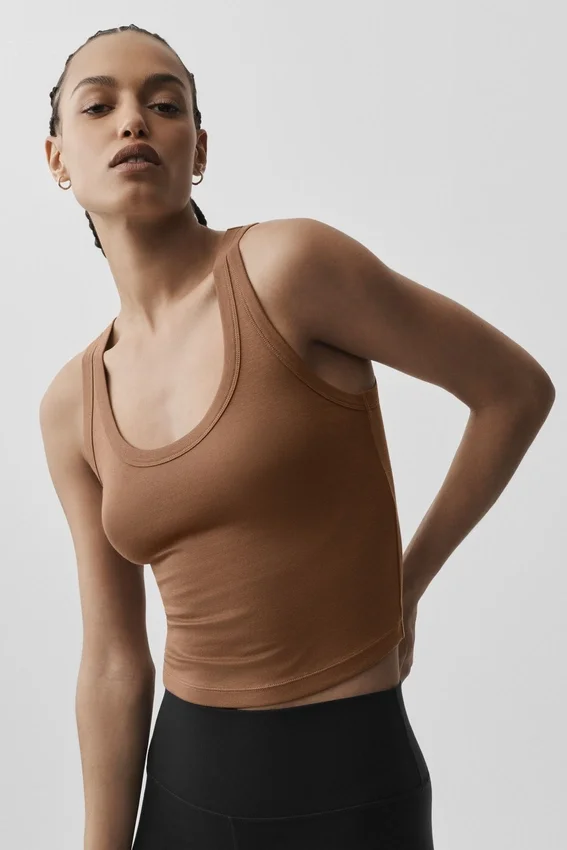 Timeless Tank - Sun Kissed Brown