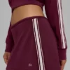 Track Star Mini Skirt - Burgundy