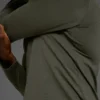 Triumph Long Sleeve Tee - Stealth Green