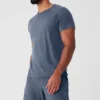 Triumph Raglan Tee - Bluestone