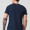 Triumph Raglan Tee - Navy
