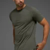 Triumph Raglan Tee - Stealth Green