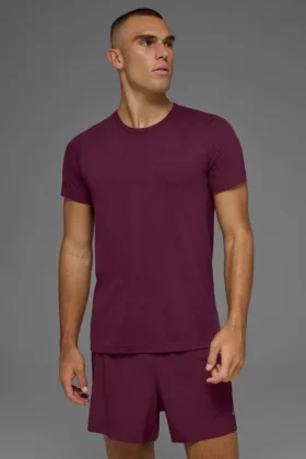 Triumph Tee - Burgundy