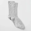 Unisex Half-Crew Understated Sock - Athletic Heather Grey