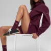 Unisex Half-Crew Understated Sock - Burgundy