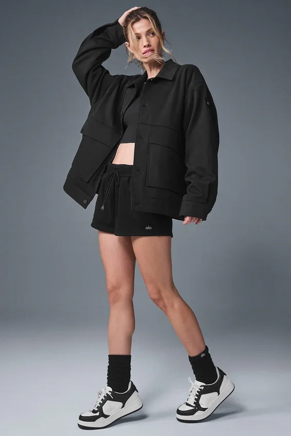 Unisex One up Jacket - Black