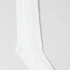 Unisex Scrunch Sock - White