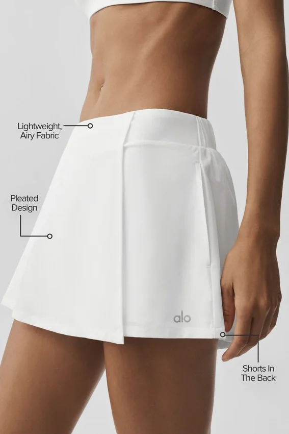 Unmatched Skort - White