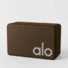 Uplifting Yoga Block - Espresso/Silver
