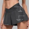 V-Cute Running Short - Anthracite