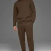 Waffle Lounge Jogger - Espresso