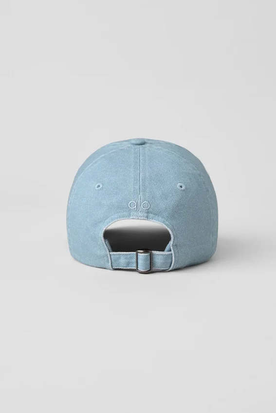Washed Off-Duty Cap - Light Denim