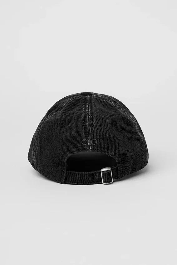 Washed Off-Duty Cap - Vintage Black