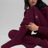 Women's Plush Lush Sock - Burgundy