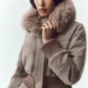Wool Blend Bunny Slope Jacket - Alpine Cocoa Heather