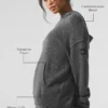 Wool Cashmere New Class Hoodie - Platinum Grey